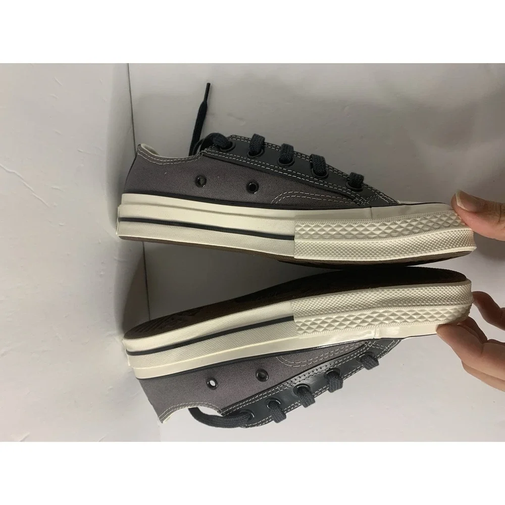 Converse Chuck 70 OX Grey Black A09452F UNISEX Size 4M/6W - Picture 6 of 9